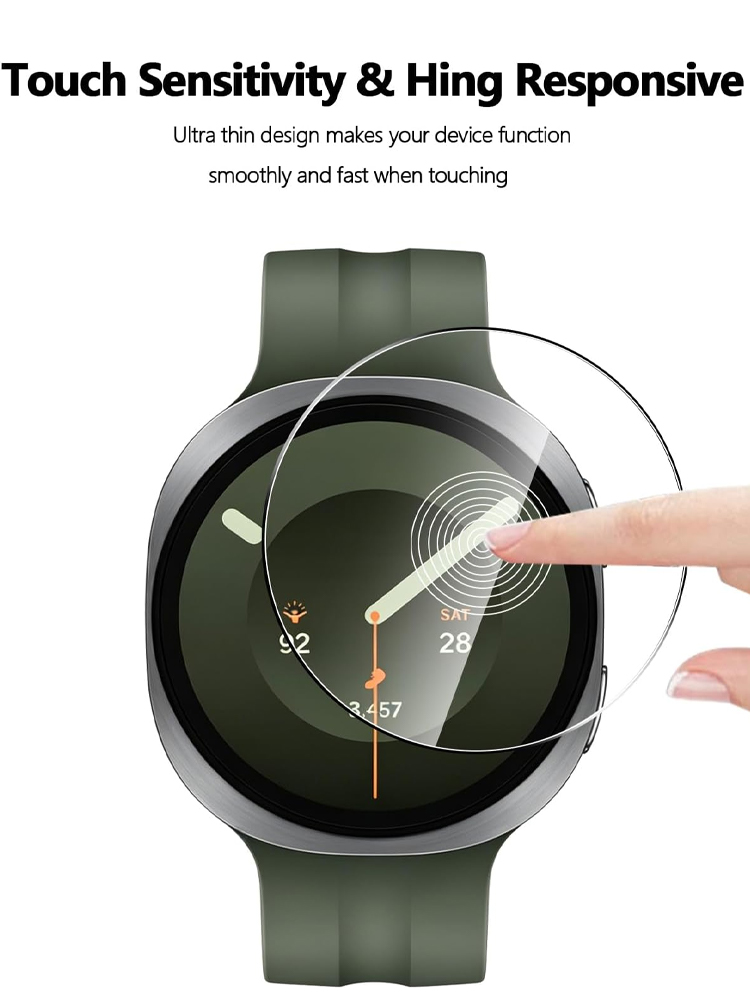Accessories For Galaxy Watch 5 - 5 Pcs HD Tempered Glass For