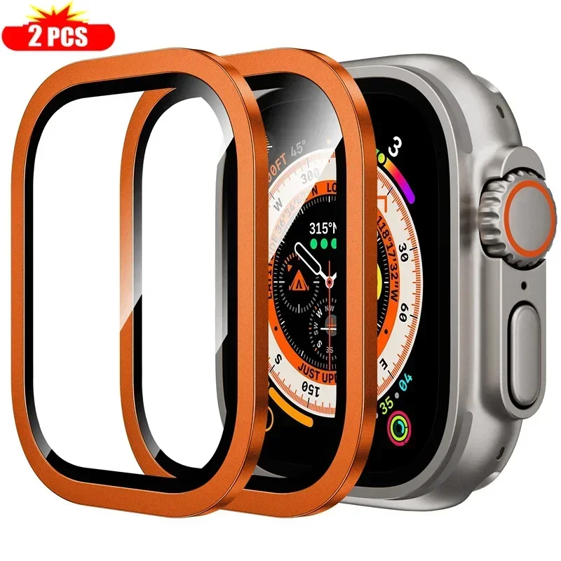 2PCS Titanium Metal Frame for  - Watch Case Bumper recension och pris