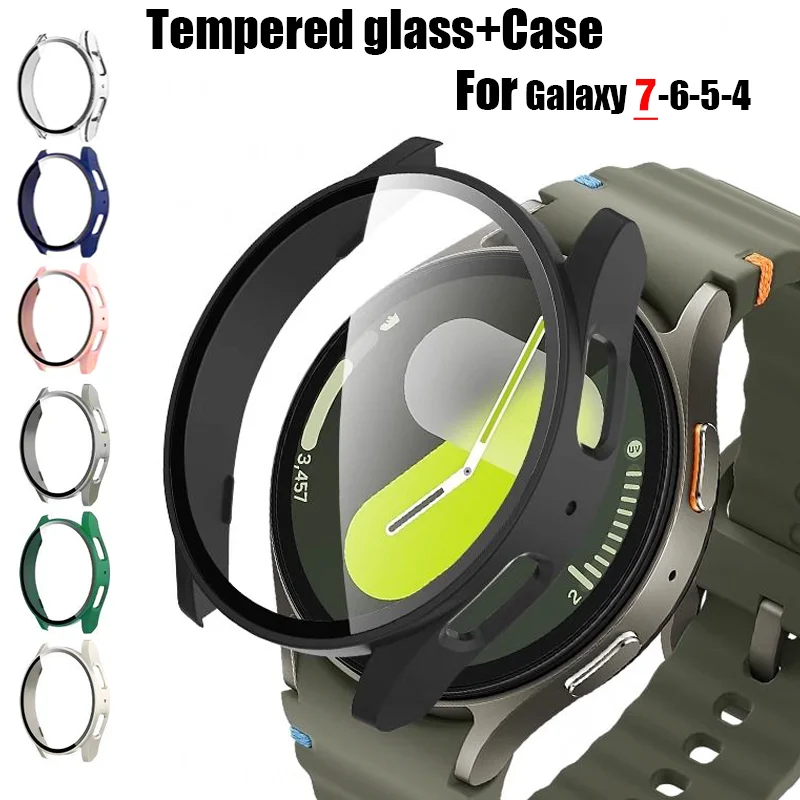 Tempered Glass+Case for Samsun - Accessories For Galaxy Watch 5 recension och pris