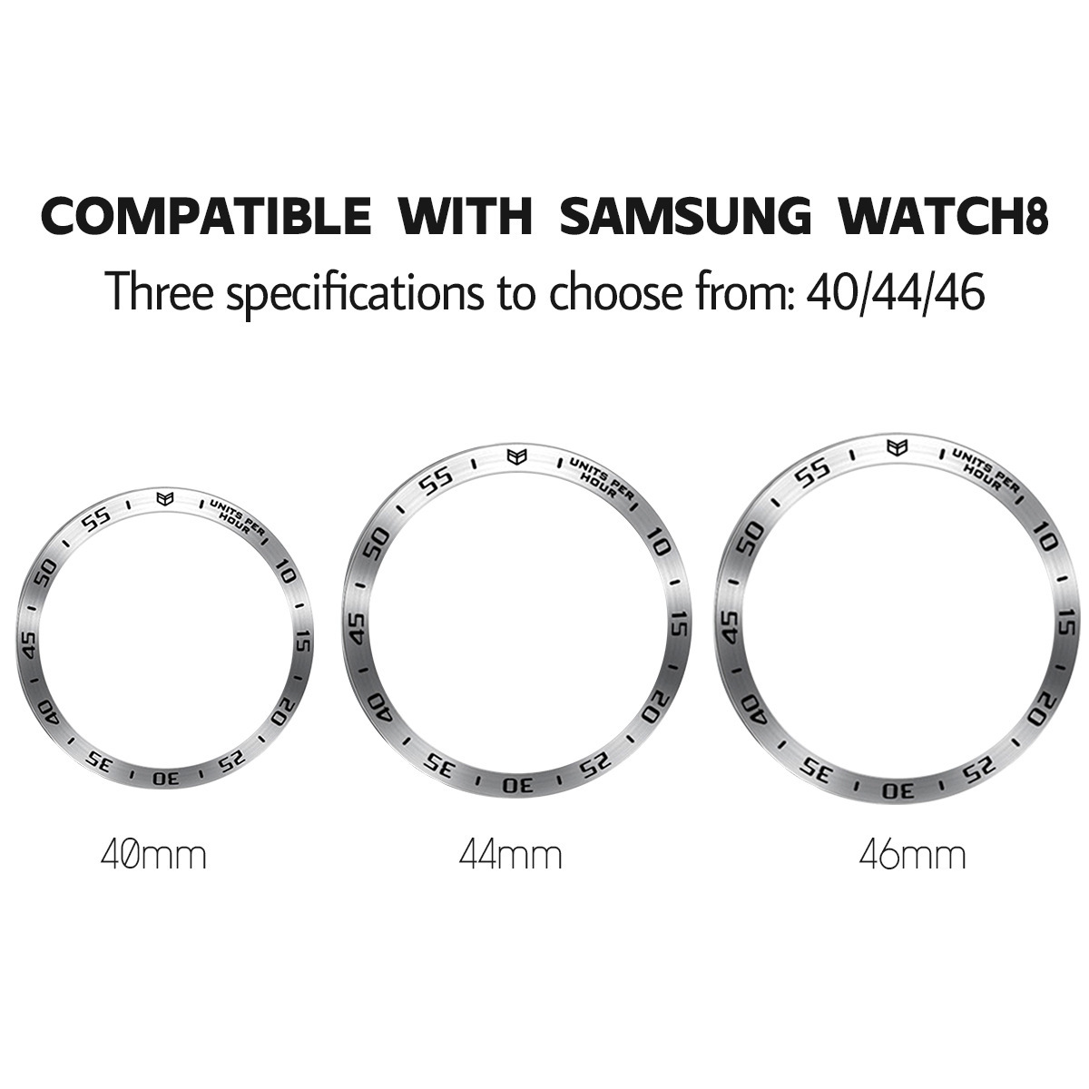 Metal Bezel Ring for Samsung G - Accessories For Galaxy Watch 5 recension och pris