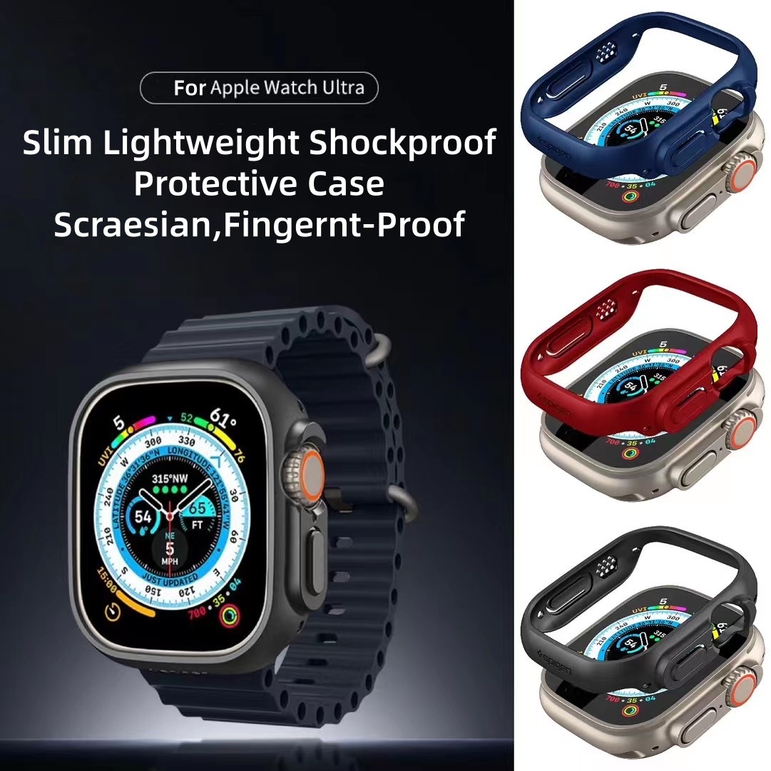 Spigen Thin Fit Case for Apple - Watch Case Bumper recension och pris