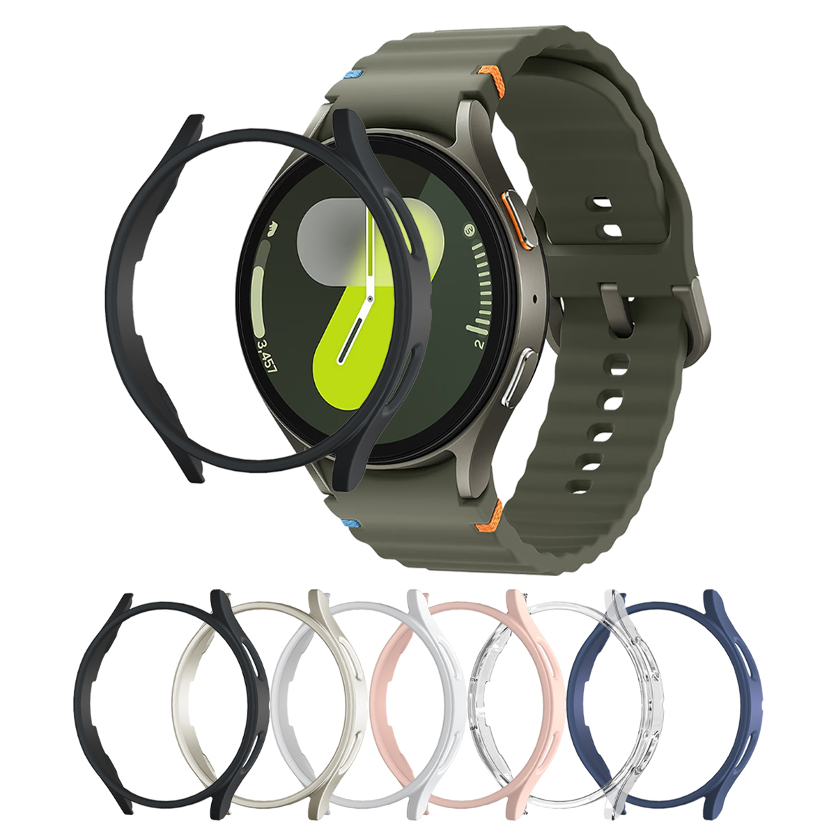 PC skeleton Watch Case  for Sa - Accessories For Galaxy Watch 5 recension och pris