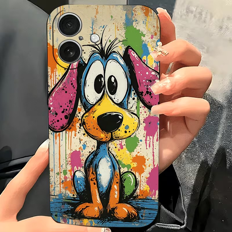 Graffiti Colored Puppy TPU Pho - Apple Iphone 15 recension och pris