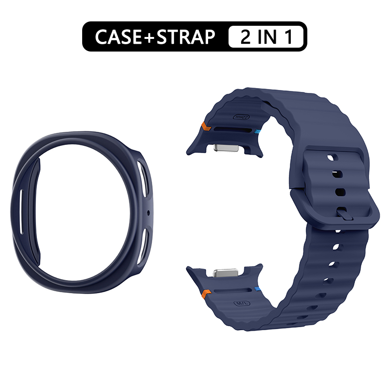Hollow case+Official Silicone  - Samsung Smartwatch Ultra Accessories recension och pris