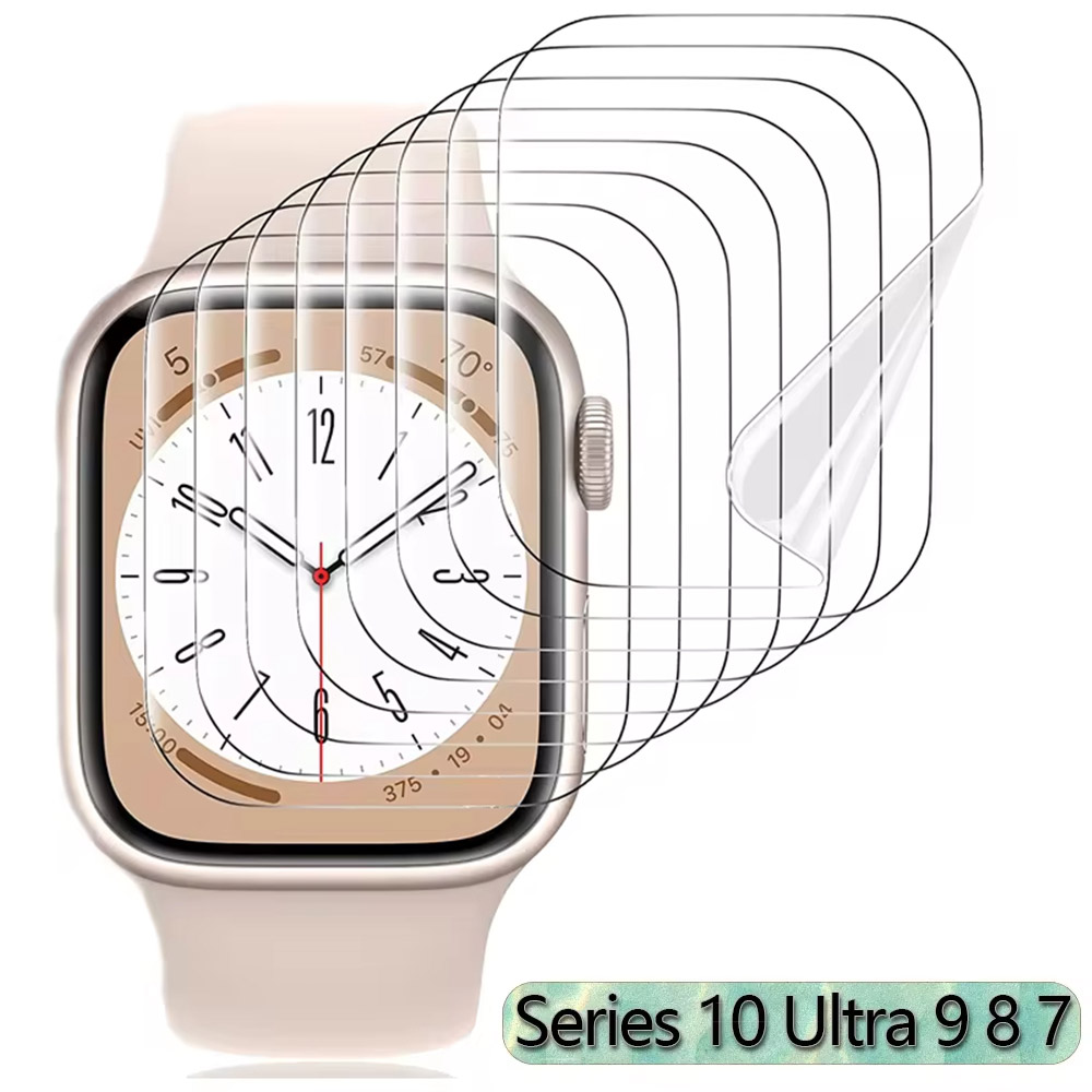 2-5pcs Hydrogel Film For Apple - Watch Case Bumper recension och pris