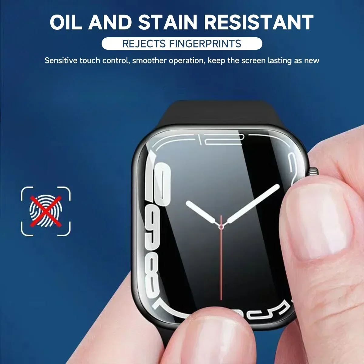 2-5pcs Hydrogel Film For Apple - Watch Case Bumper recension och pris