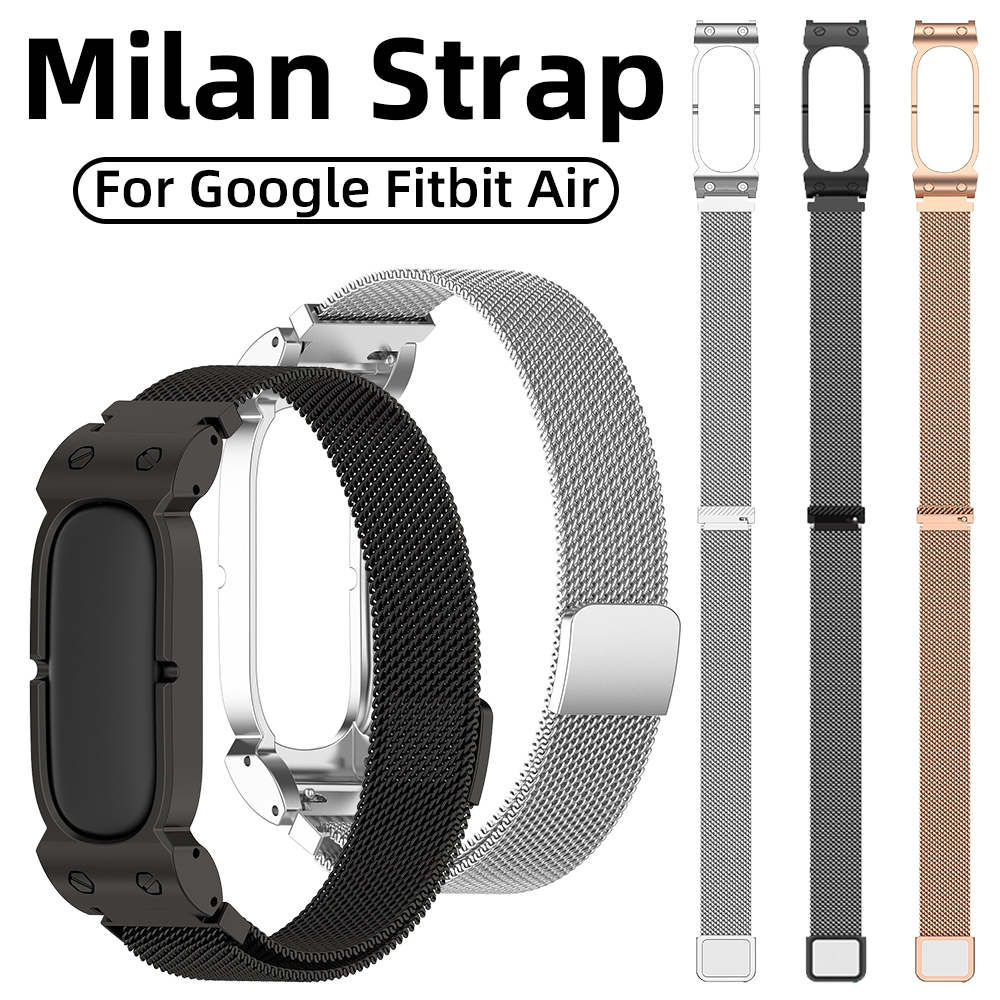 Milanese Watch Band For Fitbit - Stainless Mesh Band recension och pris