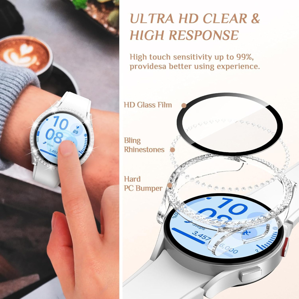 Bling Case for Samsung Galaxy  - Accessories For Galaxy Watch 5 recension och pris