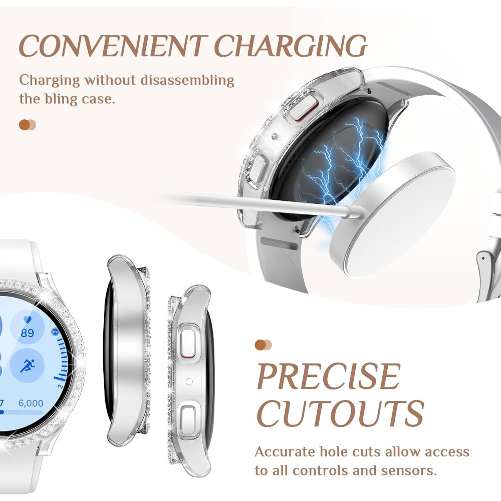 Bling Case for Samsung Galaxy  - Accessories For Galaxy Watch 5 recension och pris