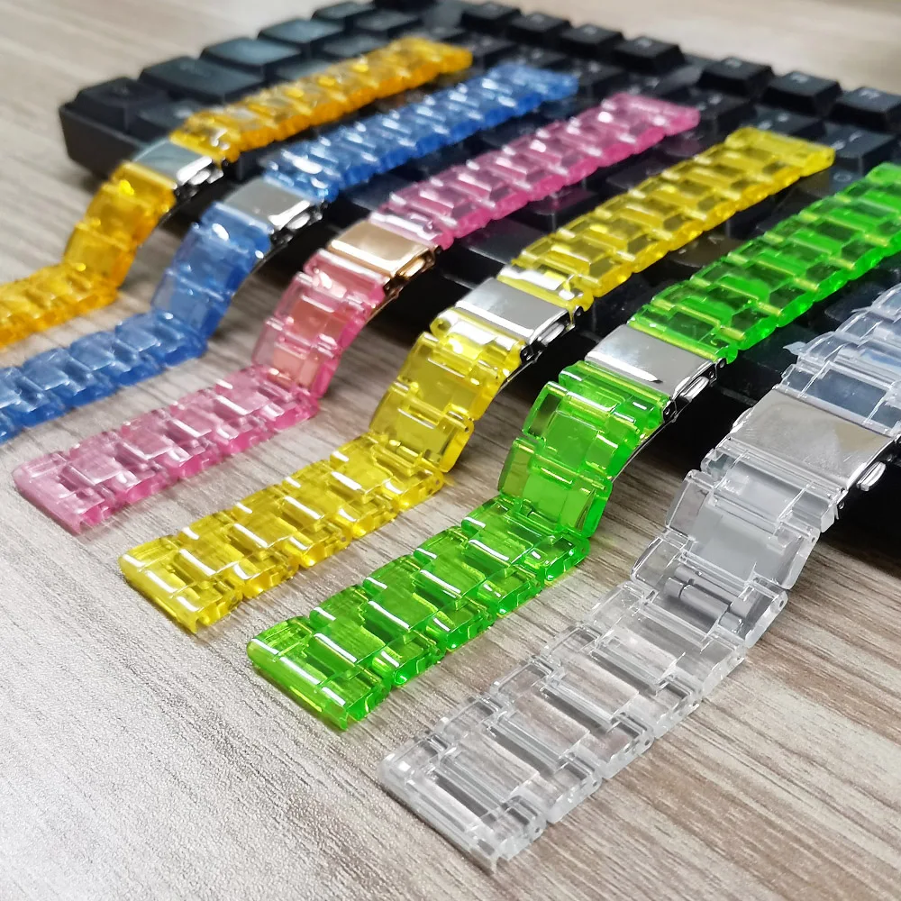 Transparent Glacier band for S - Titan Smartwatch Accessories recension och pris