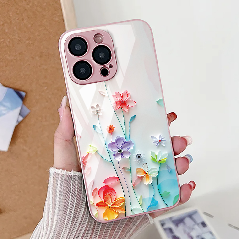 Lotus Flower Phone Case For iP - Screen Protector Film recension och pris