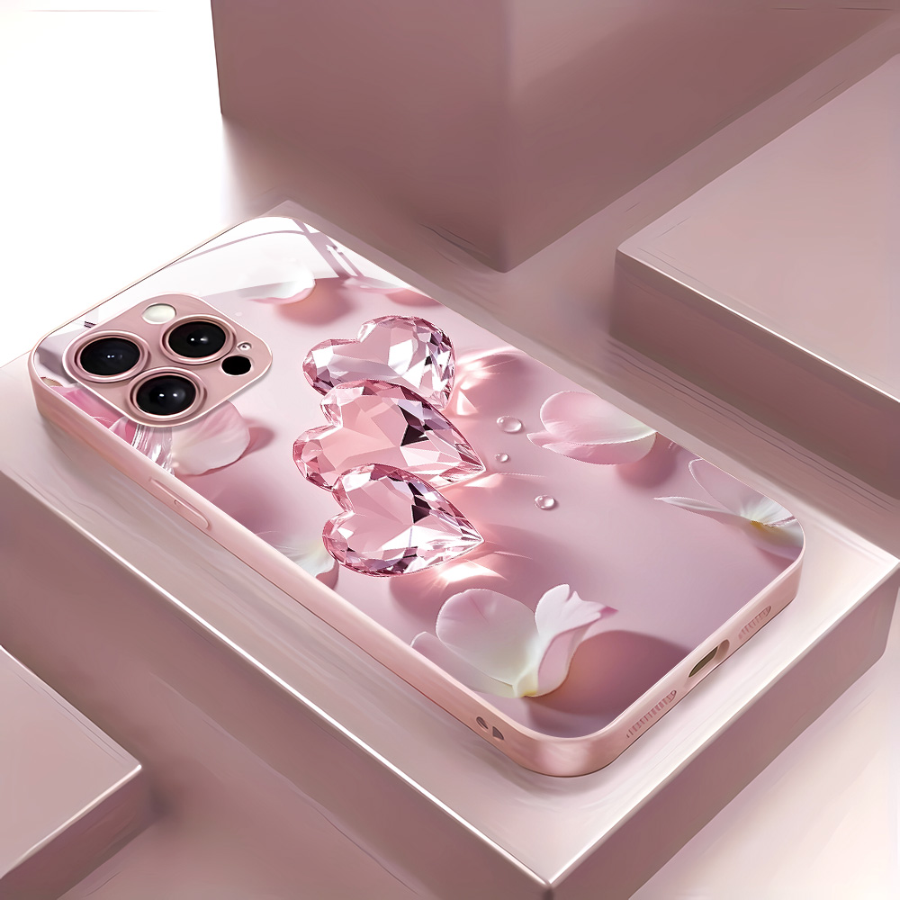 Pink Butterfly Tempered Glass  - Screen Protector Film recension och pris