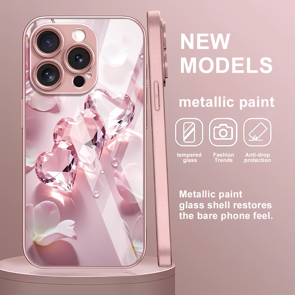 Pink Butterfly Tempered Glass  - Screen Protector Film recension och pris