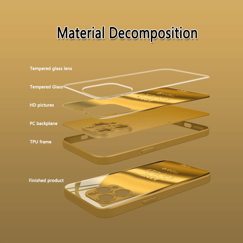 Gold Bullion Pattern Gold Meta - Screen Protector Film recension och pris